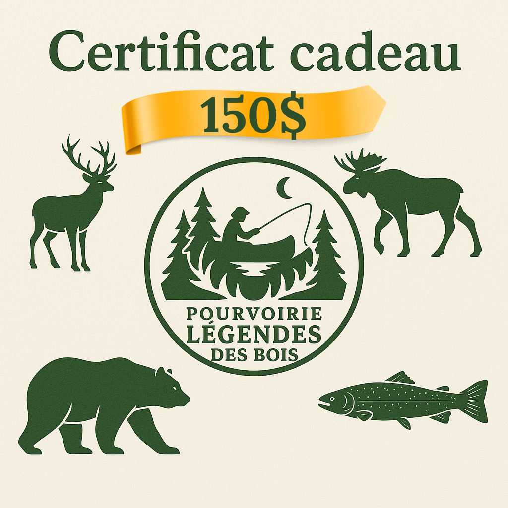 certificat cadeau 150$